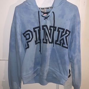 PINK TIE-DYE SWEATER